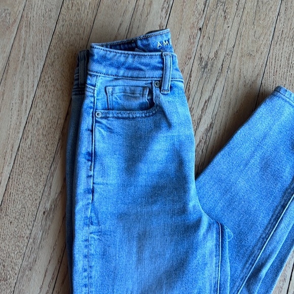 American eagle mom straight jeans size 00 like new condition - Picture 4 of 12